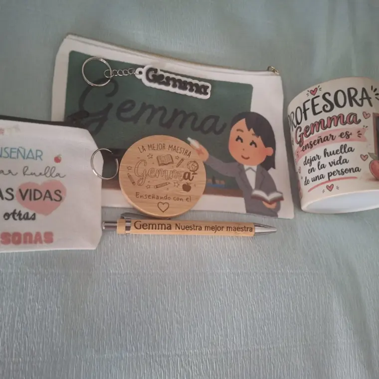 Regalo para la profe Gemma